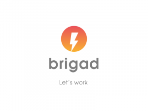 Logo de la startup Brigad, le service qui permet de trouver des extras dans le secteur de l'hôtellerie - restauration