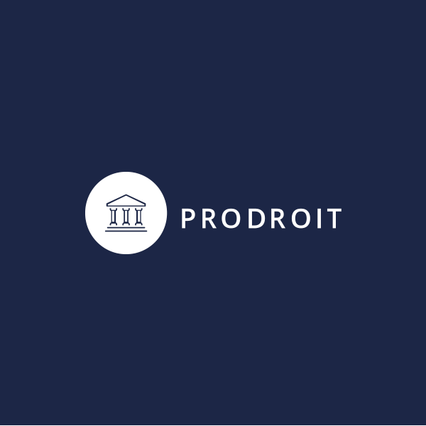 Logo de la startup Prodroit