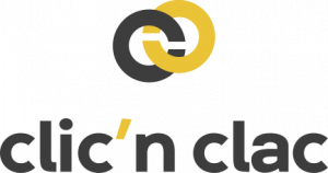 Logo de la startup clic'n clac