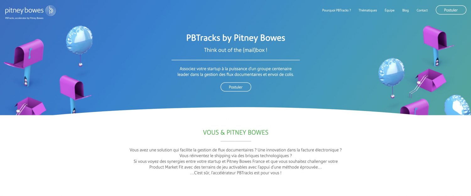 Logo de la startup Lancement de l'appel à candidatures de PBTracks