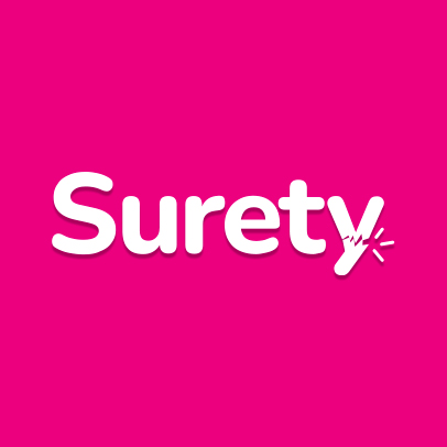 Logo de la startup SURETY