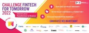Logo de la startup La 5ème édition du Challenge Fintech for Tomorrow est lancée