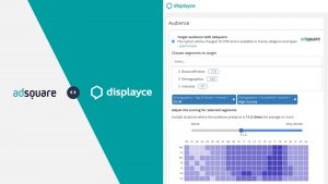 Logo de la startup Displayce et Adsquare signent un partenariat pour leur offre DSP