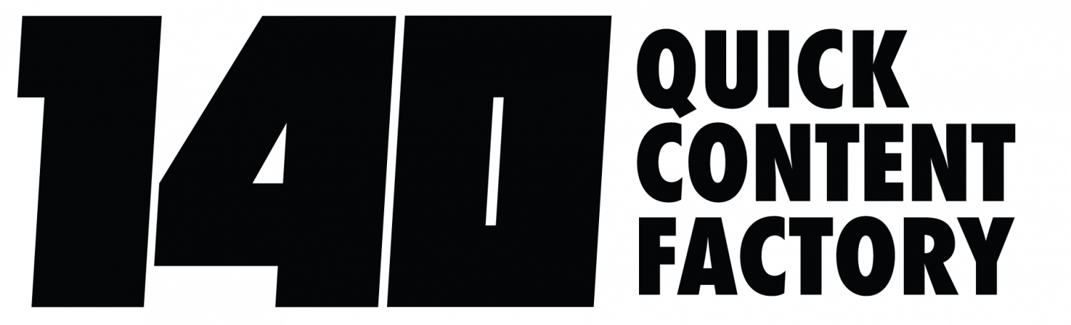 Logo de la startup 140 studio, le studio de snack content