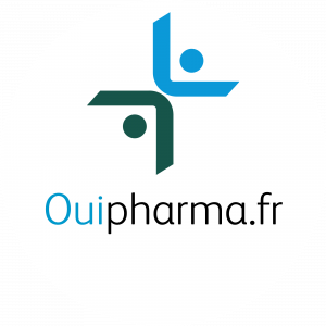 Logo de la startup Ouipharma fr la plateforme qui facilite la reprise des pharmacies