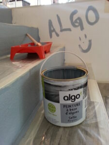 Logo de la startup Algo Paint fabricant de peinture écologique à base d'algues