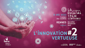Logo de la startup Le Poool, Inria, Destination Rennes annoncent la 7ème édition de la Digital Tech Conference