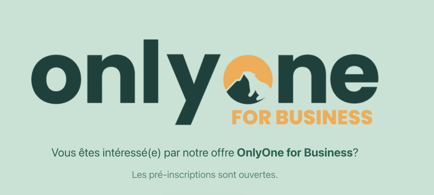 Illustration de la news OnlyOne lance son offre pour les entreprises
