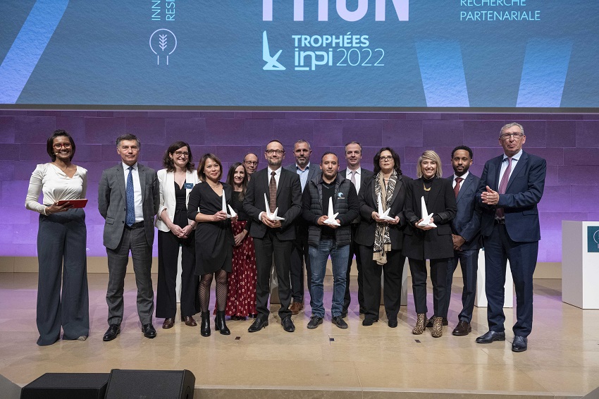 Logo de la startup INPI annonce les lauréats des trophés INPI 2022