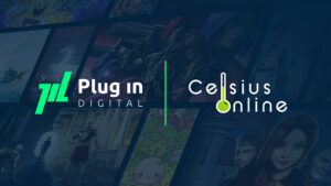 Logo de la startup Plug In digital annonce faire l'acquisition de Celsius Online.
