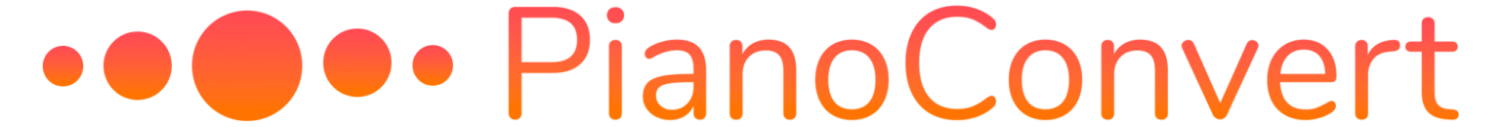 Logo de la startup PianoConvert