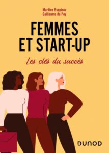 Logo de la startup “Femmes & Start-up, les clefs du succès” : le livre pour entrepreneur.e