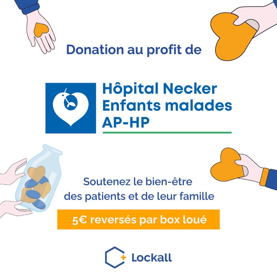Illustration de la news Lockall et l'hopital Necker nouent un partenariat caritatif